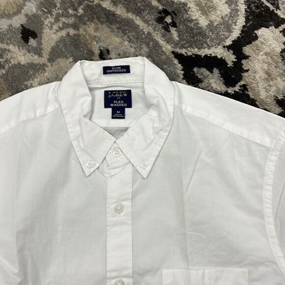 J. Crew Solid untucked flex casual shirt* - Picture 3 of 5